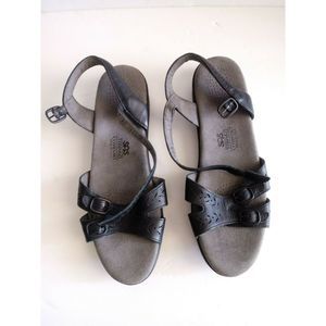 SAS Tripad Sandal 10.5 Comfort Black Leather